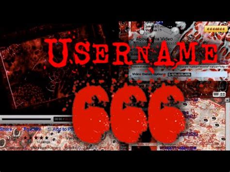 chanel 666|username 666 channel.